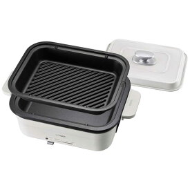 タイガー　TIGER　ホットプレート セラミックホワイト [プレート2枚]　CRL-A201WC