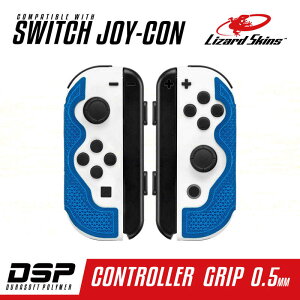 LIZARDSKINS DSP Switch Joy-Con専用 ゲームコントローラー用グリップ ブルー