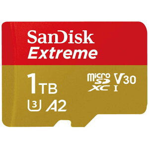 TfBXN@microSDXCJ[h Extreme (Class10/1TB)@SDSQXAV-1T00-JN3MD