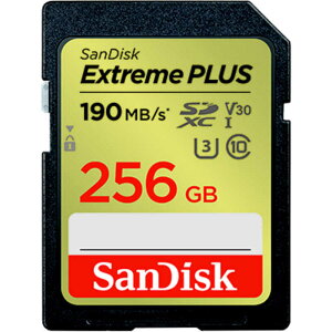 TfBXN@SDXCJ[h Extreme PLUS (Class10/256GB)@SDSDXWA-256G-JNJIP