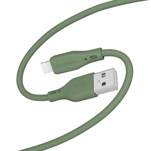 OWLTECH@VL[^b`ł܂ɂ USB Type-A to Lightning \tgVRP[u I[uO[ [1m]@OWL-CBSAL10-OG