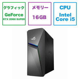 ASUS エイスース　ゲーミングデスクトップパソコン ROG Strix グレー (モニター無し)　G10CE-I5R2060SBY