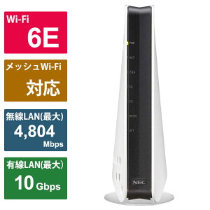 NEC@Wi-Fi[^[ Aterm(G[^[) [Wi-Fi 6E(ax) /IPv6Ή]@PA-WX11000T12