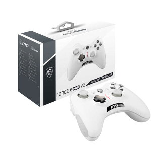 MSI@Q[pbh [L/(CX)] FORCE GC30 V2 WHITE zCg [USB /WindowsEAndroid /13{^]@FORCEGC30V2WHITE