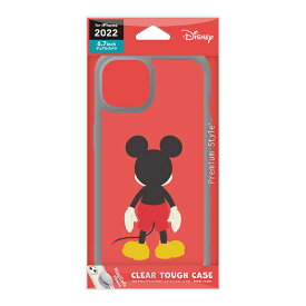 PGA　iPhone 14 Plus 6.7インチ MagSafe充電器対応 クリアタフケース ミッキーマウス Premium Style ミッキーマウス　PGDPT22R01MKY