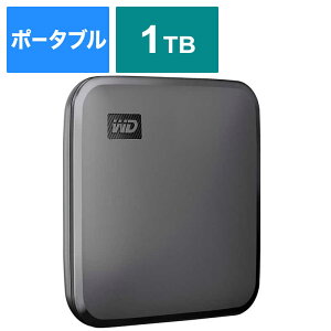 WESTERN DIGITAL@OtSSD USB-Aڑ WD Elements SE SSD 1TB |[^u^ @WDBAYN0010BBK-JESN