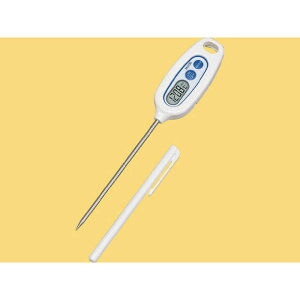 タニタ 料理用温度計 デジタル 防水 キャンプ 自由研究 TT508NWH