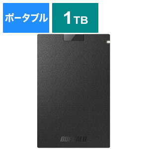 BUFFALO@RECXERۃ|[^uSSD USB3.2(Gen1) TypeA ubN [1TB /|[^u^]@SSD-PGVB1.0U3-B