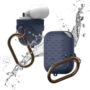 ELAGO�@AirPods WaterProof Hang Case Active for AirPods (Jean Indigo)�@ELAPDCSSCWAJI