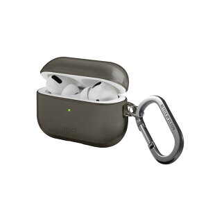 KENZAN�@GLASE AirPods Pro(��2����) �E���g���N���A �~�j�}���X�gTPU�P�[�X �X���[�N UNIQ�@UNIQ-APP2-GLSSMK