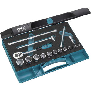 HAZET�Ё@�\�P�b�g�����`�Z�b�g(12�p�^�C�v�E�����p9.5mm)�@880ZN1
