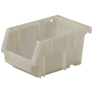 トラスコ中山 VN型コンテナ ネスティングタイプ 有効内寸165×205×108 3.8L クリアグレー VN3NCGY