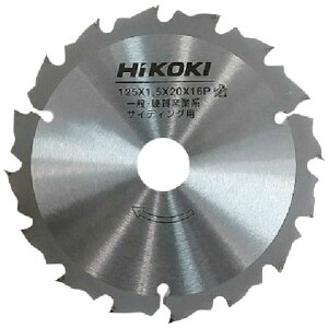 HiKOKI HiKOKIチップソー(硬質窯業系サイディング用)125mmX2016枚刃  0037-1217