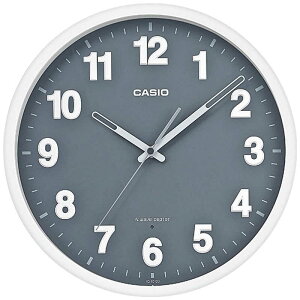 カシオ CASIO 掛け時計 【wave ceptor(ウェーブセプター)】 ホワイトグレー IQ-1012J-8JF