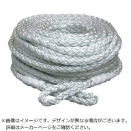 まつうら工業　ウインチ用ナイロンクロスロープ(8打ち)16mmΦ×100m両端アイ加工 　NR8CROSS16100