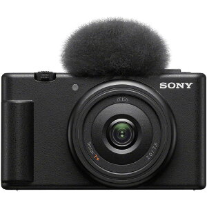 �\�j�[�@SONY�@�R���p�N�g�f�W�^���J�����@VLOGCAM ZV-1F �u���b�N