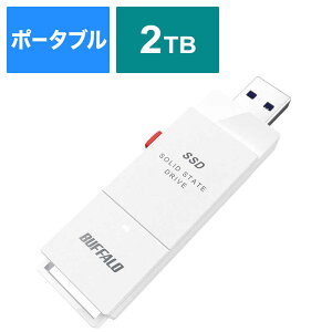 BUFFALO@OtSSD USB-C{USB-Aڑ (PCETVΉAPS5Ή)@SSD-SCT2.0U3-WA