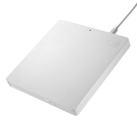 IOデータ　スマホタブレットPC用CDレコーダー「CDレコSE」有線モデル (AndroidiPadOSiOS対応) ホワイト　CD-SEW