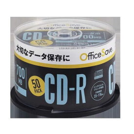 VERBATIMJAPAN　データ用CDR OfficeSAVE ホワイト ［50枚 700MB インクジェットプリンター対応］　OSSR80FP50