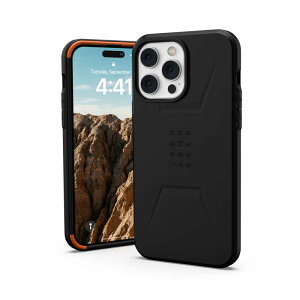 UAG�@MagSafe�Ή�CIVILIAN �u���b�N iPhone 14 Pro Max�p�@UAGIPH22LBCMSBK
