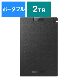 BUFFALO@RECXERۃ|[^uSSD USB3.2(Gen1) TypeA ubN [2TB /|[^u^]@SSD-PGVB2.0U3-B