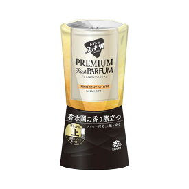 アース製薬　トイレのスッキーリ！Sukki-ri！プレミアムリッチパルファム イノセントホワイト 400mL