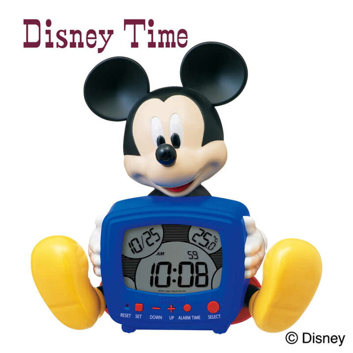 楽天市場】セイコー 目覚まし時計 (Disney Time(ディズニータイム 