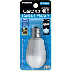 �p�i�\�j�b�N�@Panasonic�@LED�d�� ���`�d���^�C�v �L�z���^�C�v �mE17���� ��ʓd���` �����F 1�� �L�z���^�C�v�n�@LDA4DGE17ESWX
