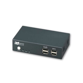 ラトックシステム　デュアルディスプレイ対応 HDMIパソコン切替器 ［2入力 2出力 4K対応 手動］　RS-250UH2