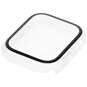 OWLTECH�@Apple Watch�p �K���X�t�B������̌^ �ی�P�[�X 45mm AppleWatch 8/7 �N���A�}�b�g�@OWLAWBCV0545TR
