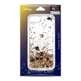 PGA　iPhone SE/8/7/6s/6用 グリッターケース ミッキーマウス] Premium Style ミッキーマウス　PG-DLQ20M01MKY