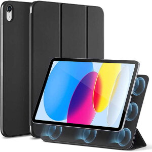 ESR�@10.9�C���`iPad(��10����)�p Rebound���C�X�����P�[�X�J�o�[ ESR Black ESRforiPad10Gen�@ReboundMagneticCase