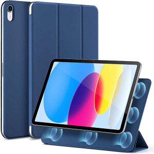 ESR�@10.9�C���`iPad(��10����)�p Rebound���C�X�����P�[�X�J�o�[ ESR Navy Blue ESRforiPad10Gen�@ReboundMagneticCase