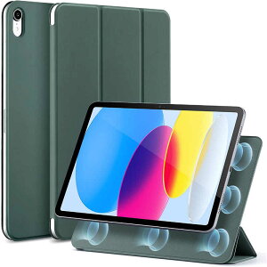 ESR�@10.9�C���`iPad(��10����)�p Rebound���C�X�����P�[�X�J�o�[ ESR Forest Green ESRforiPad10Gen�@ReboundMagneticCase