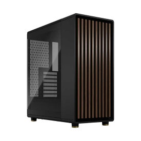 FRACTALDESIGN　PCケース［ATX /Micro ATX /Mini-ITX］North Charcoal Black TG Dark ブラック　FD-C-NOR1C-02