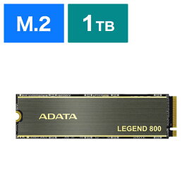 ADATA　内蔵SSD PCIExpress接続 LEGEND 800 ［1TB /M.2］｢バルク品｣　ALEG8001000GCS