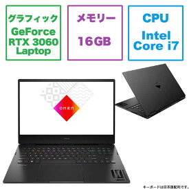 HP　ゲーミングノートパソコン OMEN Gaming Laptop 6M0W4PA-AACB シャドウブラック　6M0W4PAAACB