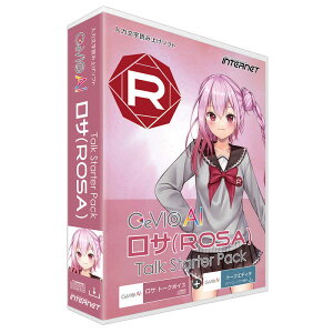 �C���^�[�l�b�g�@CeVIO AI ���T(ROSA)�g�[�N �X�^�[�^�[�p�b�N�@CASRS01