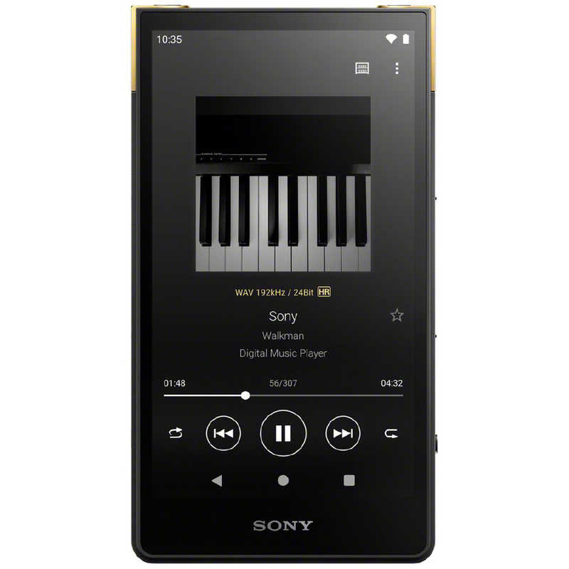 返品?交換対象商品】 <br>ソニー SONY ウォークマン WALKMAN ZXシリーズ ブラック 64GB 2023年モデル NW-ZX707 C 