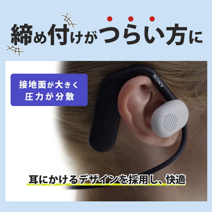楽天市場】ソニー SONY ワイヤレスステレオヘッドセット Float Run 