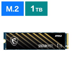 MSI　MSI SPATIUM M371 NVMe M.2 1TB｢バルク品｣　S78440L870P83