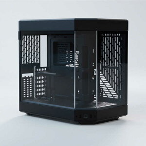 HYTE�@PC�P�[�X�mATX /Micro ATX /Extended ATX /Mini-ITX�n�u���b�N�@Y60Black