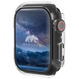 BARIOUS　APPLE WATCH 78 45MM 耐水ハードケース BARIOUS BARIGUARD3 クリア クリア　BAR1012245MMCLEAR