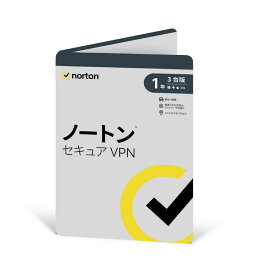 ノートンライフロック　ノートン セキュア VPN 1年3台版　21436506