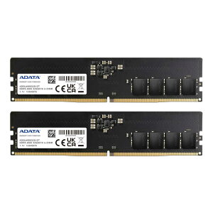 ADATA@ݗp DDR5-4800 ubN[DIMM DDR5 /32GB /2]@AD5U480032G-DT