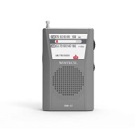 WINTECH　ポータブルラジオ WINTECH ［ワイドFM対応 /AM/FM］　KMR-51