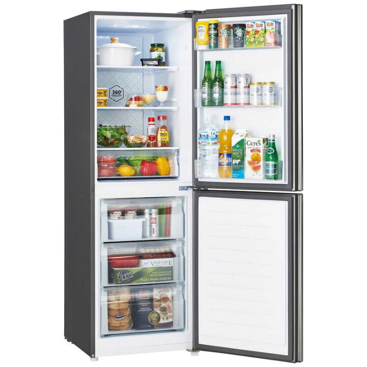 楽天市場】ハイアール 冷蔵庫 2ドア 右開き 270L JR-27B-S  