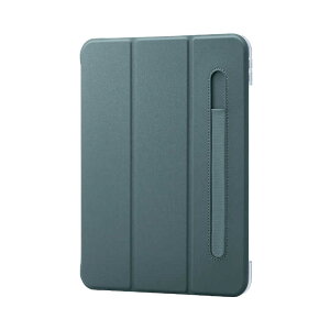 GR@ELECOM@iPad 10p P[X \tgU[ Jo[ 蒠^ X[vΉ }Olbg tbv 2AO O[@TB-A22RWVFPGN