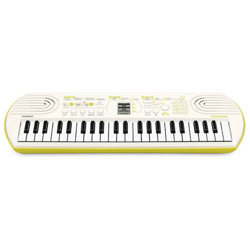 カシオ　CASIO　ミニキーボード Casiotone ホワイト ［44ミニ鍵盤］　SA-80