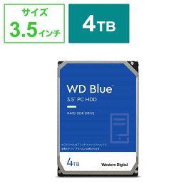 WESTERN DIGITAL　WD Blue デスクトップハードディスクドライブ ［3.5インチ］｢バルク品｣　WD40EZAX